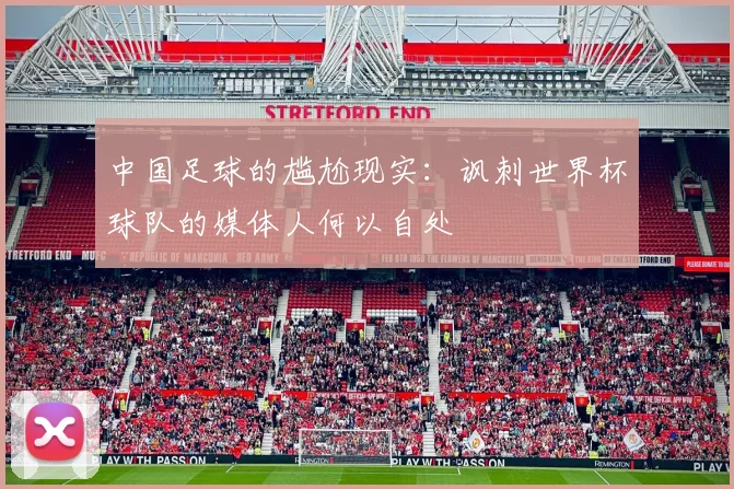 中国足球的尴尬现实：讽刺世界杯球队的媒体人何以自处